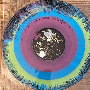 Painted Vynl Record Wall Art Neil Diamond